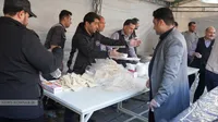گزارش تصویری | برگزاری  مراسم و برپایی ایستگاه صلواتی به مناسبت سالروز شهادت حاج قاسم سلیمانی