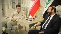 گزارش تصویری | دیدار معاون رئیس جمهور و رئیس بنیاد شهید و امور ایثارگران و مدیرعامل سازمان با مدیر مؤسسه شهداء عراق
