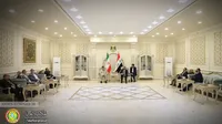 گزارش تصویری | دیدار معاون رئیس جمهور و رئیس بنیاد شهید و امور ایثارگران و مدیرعامل سازمان با مدیر مؤسسه شهداء عراق