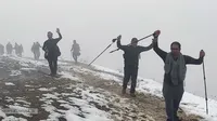 گزارش تصویری | صعود تیم کوهنوری سازمان به قله کلکچال