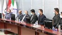 تکریم و معارفه مدیران عامل دو گروه و یک شرکت تابعه سازمان با حضور دکتر ناصر فخاری