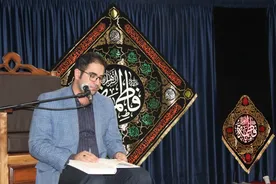 گزارش تصویری برگزاری مجلس عزاداری شهادت حضرت زهرا در نمازخانه ستاد سازمان