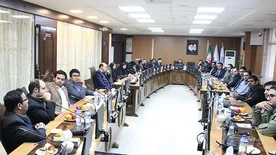 نشست هم اندیشی معاون توسعه منابع و پشتیبانی و جوانان شاغل در ستاد سازمان
