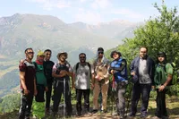 گزارش تصویری کوه پیمایی (صعود به ارتفاعات 2735 متری ارفع کوه استان مازندران)