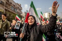 آیین تشییع پیکر مطهر فرماندهان شهید جنگ رمضان در تهران