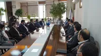 دیدار صمیمانه مدیرعامل و مدیران سازمان با مدیرعامل گروه مالی سپهر صادرات