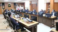 آئین تکریم و معارفه معاون توسعه منابع و پشتیبانی سازمان اقتصادی کوثر