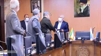 گزارش تصویری | دیدار مهندس اوحدی معاون رئیس جمهور و رئیس بنیاد شهید و امور ایثارگران با برخی مدیران سازمان