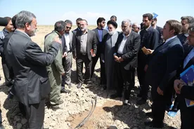 گزارش تصویری آئین افتتاح دو پروژه مهم کشاورزی سازمان اقتصادی کوثر در شهرستان ورامین 1397/02/25