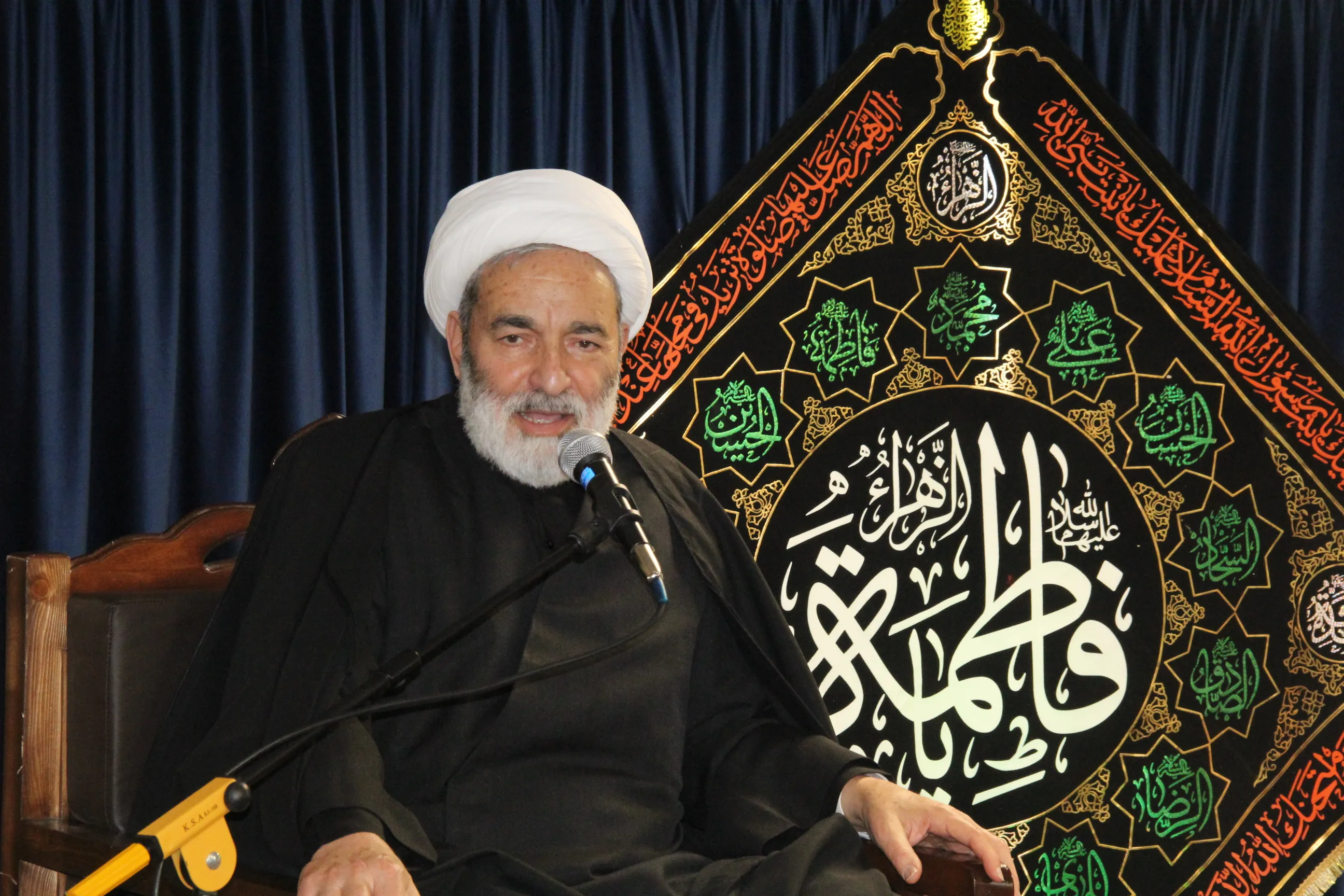 گزارش تصویری برگزاری مجلس عزاداری شهادت حضرت زهرا در نمازخانه ستاد سازمان