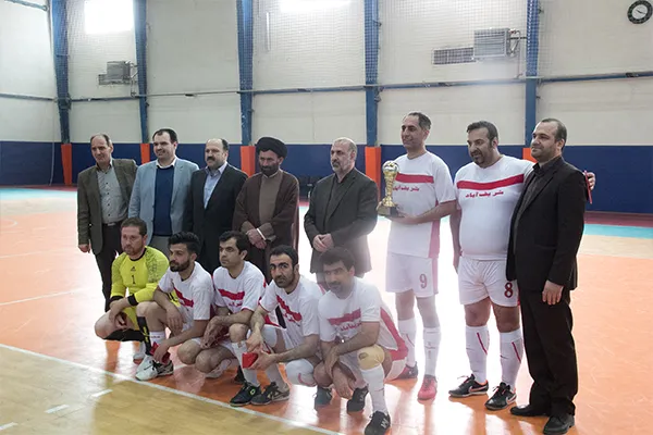 گزارش تصویری برگزاری فینال مسابقات فوتسال