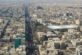 تصاویر هوایی راهپیمایی مردم تهران در ۲۲ بهمن ۱۴۰۳