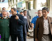 بازدید سردار فدوی از شرکت جمکو