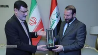 گزارش تصویری | دیدار معاون رئیس جمهور و رئیس بنیاد شهید و امور ایثارگران و مدیرعامل سازمان با مدیر مؤسسه شهداء عراق