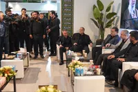 بازدید دکتر فخاری از نمایشگاه دام و طیور