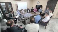 گزارش تصویری | دیدار نوروزی مدیرعامل سازمان با کارکنان ستادی
