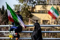 آیین تشییع پیکر مطهر فرماندهان شهید جنگ رمضان در تهران