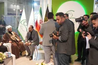 بازدید دکتر فخاری از نمایشگاه دام و طیور