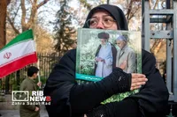 آیین تشییع پیکر مطهر فرماندهان شهید جنگ رمضان در تهران