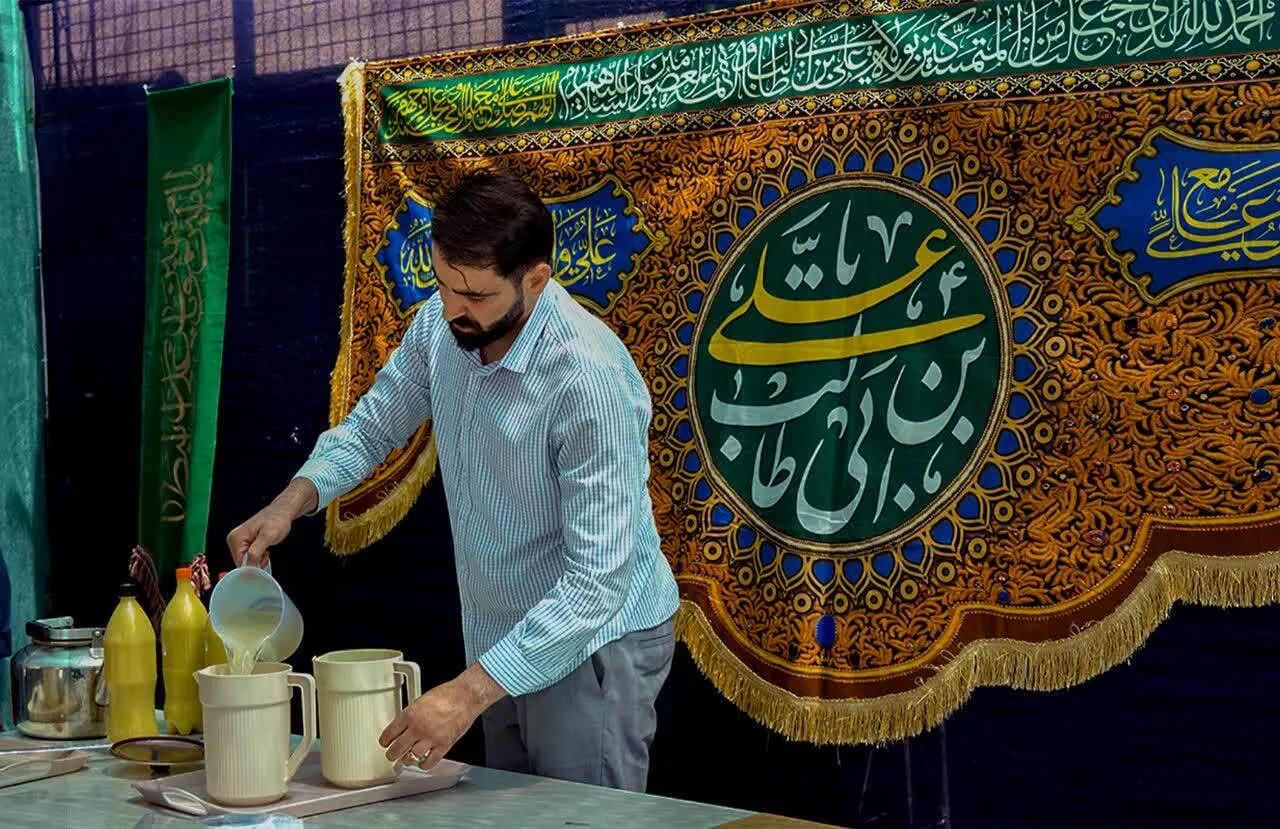 گزارش تصویری موکب پذیرایی سازمان به مناسبت عید سعید غدیر و ارتحال حضرت امام