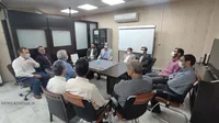 دیدار نوروزی مدیرعامل سازمان با همکاران حراست و تقدیر از همکار بازنشسته