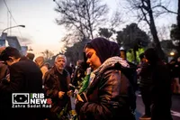 آیین تشییع پیکر مطهر فرماندهان شهید جنگ رمضان در تهران