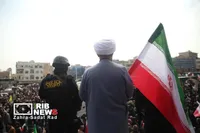 آیین تشییع پیکر مطهر فرماندهان شهید جنگ رمضان در تهران