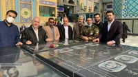 تجدید میثاق جمعی از کارکنان سازمان با آرمان‌های والای شهید فخری زاده