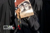 آیین تشییع پیکر مطهر فرماندهان شهید جنگ رمضان در تهران