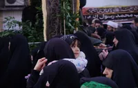 گزارش تصویری تشییع شهیدان گمنام