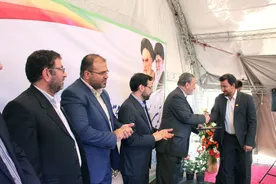 گزارش تصویری آئین افتتاح دو پروژه مهم کشاورزی سازمان اقتصادی کوثر در شهرستان ورامین 1397/02/25