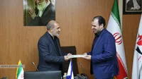 تکریم و معارفه فرمانده پایگاه مقاومت بسیج سازمان اقتصادی کوثر