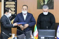 آئین تکریم و معارفه معاون توسعه منابع و پشتیبانی سازمان اقتصادی کوثر