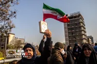آیین تشییع پیکر مطهر فرماندهان شهید جنگ رمضان در تهران
