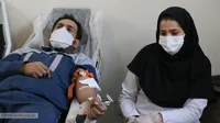 راه اندازی پایگاه سیار انتقال خون برای گرامیداشت حماسه ۹ دی و سالروز شهادت سردار سلیمانی توسط کارکنان سازمان