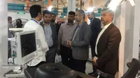 بازدید مدیرعامل سازمان از غرفه تهران الکتریک در نمایشگاه ایران هلث ۱۴۰۱