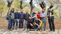 گزارش تصویری | صعود تیم کوهنوری سازمان به قله کلکچال